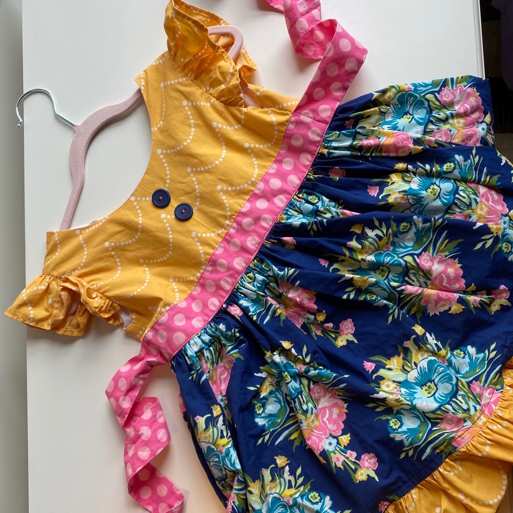Eleanor Rose 4T floral dress